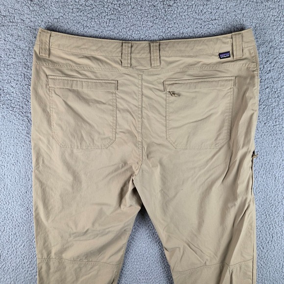 Patagonia Quandary Pants Mens 40 (40x30) Tan Activewear Hiking Sports - Picture 11 of 12